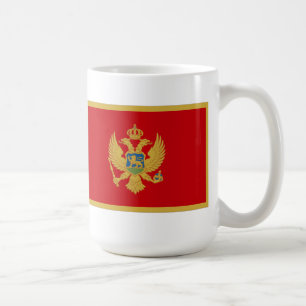 Montenegro flag coffee mug