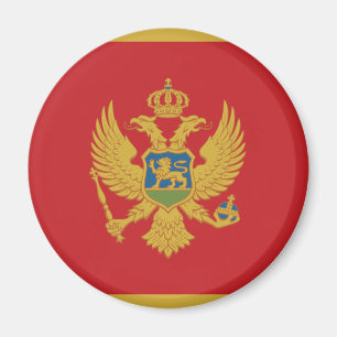 Montenegro Flag Magnet