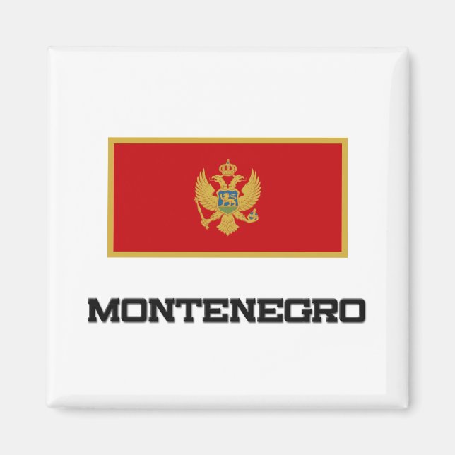 Montenegro Flag Magnet (Front)