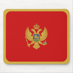 Montenegro Flag Mousepad