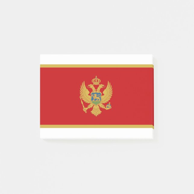 Montenegro Flag Post-it Notes (Front)