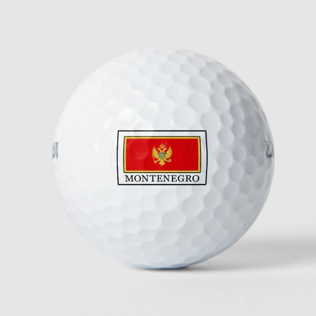 Montenegro Golf Balls (Front)