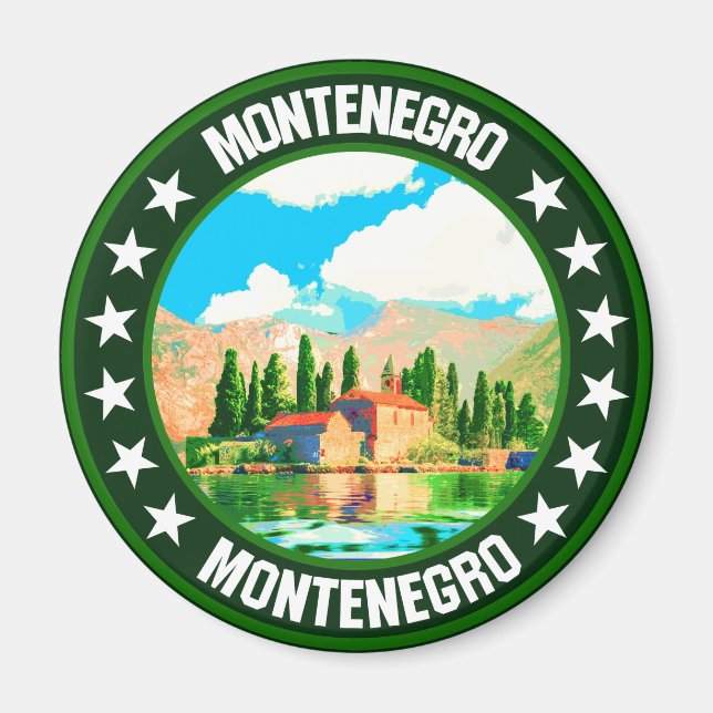 Montenegro                                         magnet (Front)