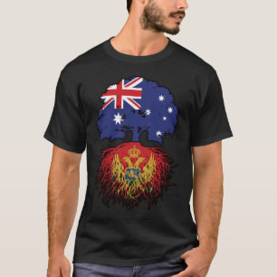 Montenegro Montenegrin Australian Australia Tree T-Shirt