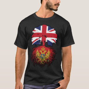 Montenegro Montenegrin British UK United Kingdom T-Shirt