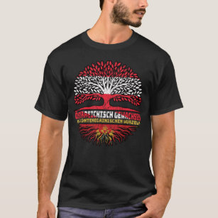 Montenegro Montenegrinisch Österreichisch T-Shirt