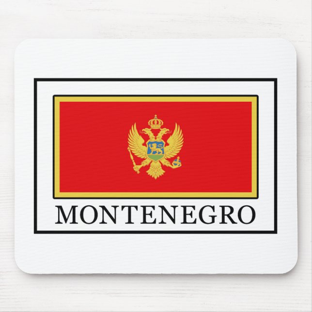 Montenegro Mouse Mat (Front)