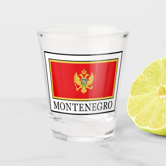 Montenegro Shot Glass (Front)