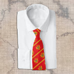 Montenegro Ties, Flag fashion, business Tie<br><div class="desc">Neck Tie: Patriotic Montenegro Flag fashion and Montenegro business design - love my country,  office wear,  travel,  national patriots / sports fans</div>