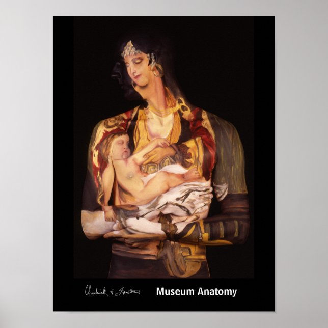 Montenegro Woman With Child, after Jaroslav Cermak Poster (Front)