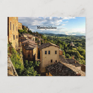 Montepulciano, Toscana, Italy Postcard