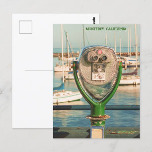 Monterey Bay California Film Photography Wharf Postcard