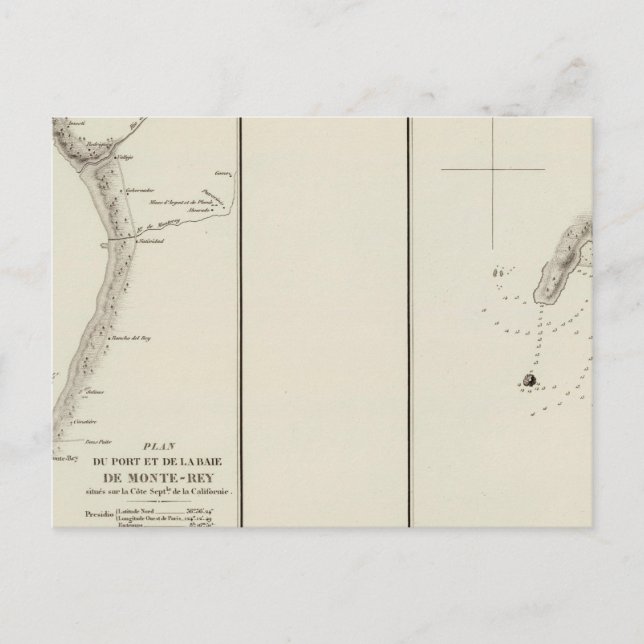 Monterey Bay, California Postcard (Front)