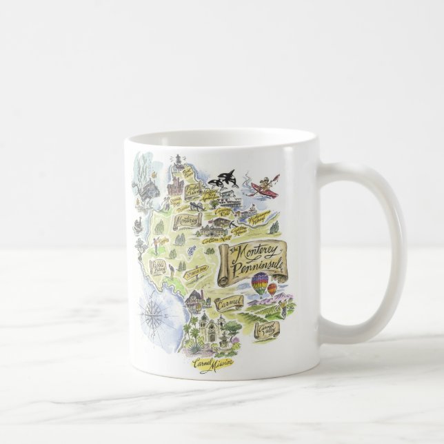 Monterey Bay Coffee Mug (Right)