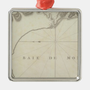 Monterey Bay Region, California Metal Tree Decoration