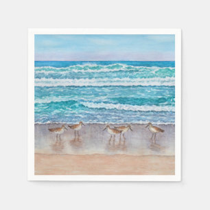 Monterey Bay Sandpipers Napkin