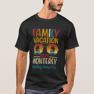 Monterey Beach California Matching Family Vacation T-Shirt