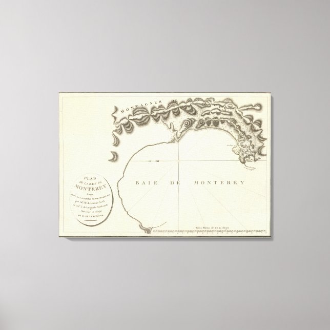 Monterey, California Canvas Print (Front)