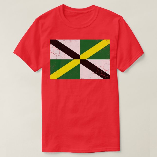 Monterey California Flag Vintage Fade T-Shirt (Design Front)