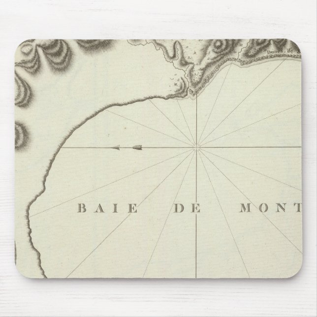 Monterey, California Mouse Mat (Front)