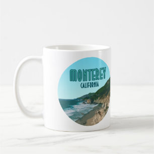 Monterey California Pacific Coast Highway Vintage Coffee Mug