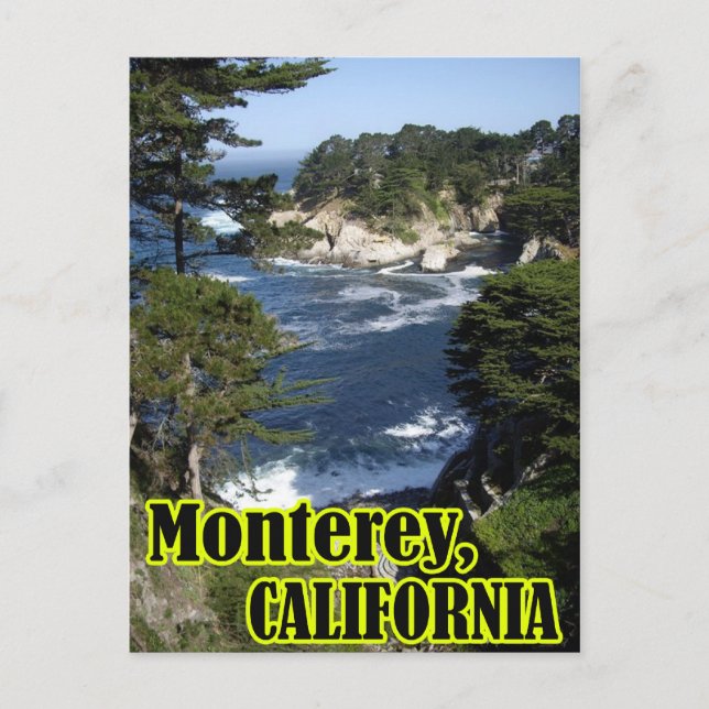 Monterey California -- Postage Postcard (Front)