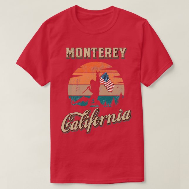 Monterey California T-Shirt (Design Front)