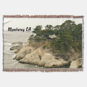 Monterey California Throw Blanket