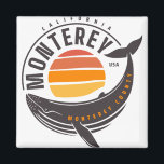 Monterey California Whale Magnet<br><div class="desc">Get this Monterey California Whale printed on your next custom product!</div>