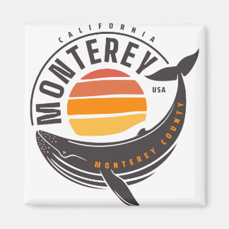 Monterey California Whale Magnet