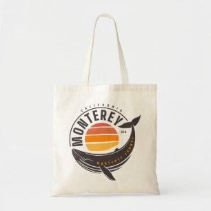 Monterey California Whale Tote Bag