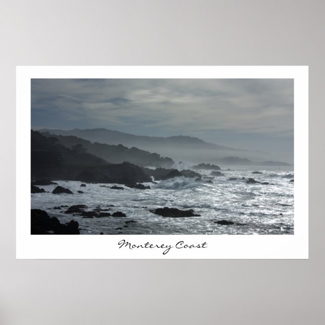 Monterey Coast Print (Front)