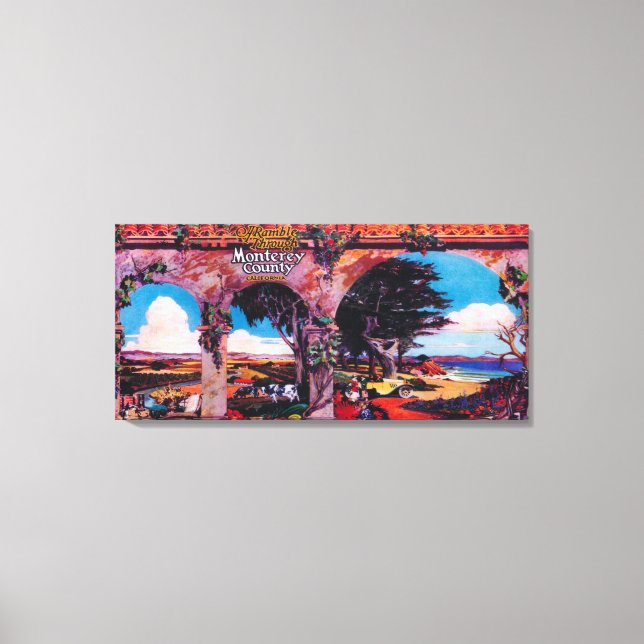 Monterey County, CaliforniaA Ramble Through... Canvas Print (Front)