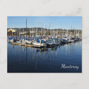 Monterey Marina, Monterey, California Postcard