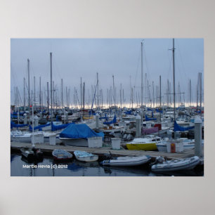 Monterey Marina Poster