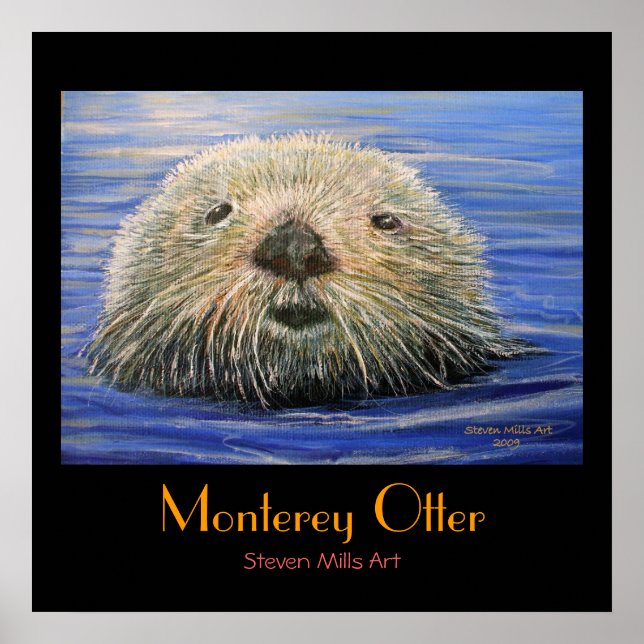 Monterey Otter Poster (Front)