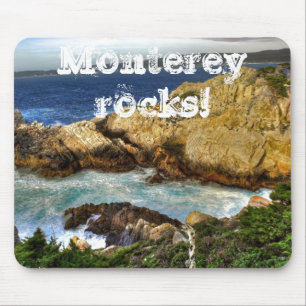 Monterey Rocks! Mouse Mat
