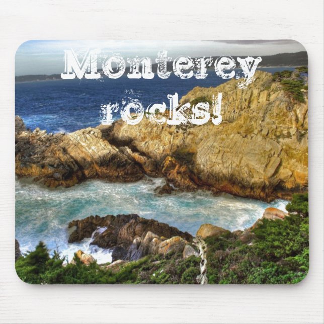 Monterey Rocks! Mouse Mat (Front)