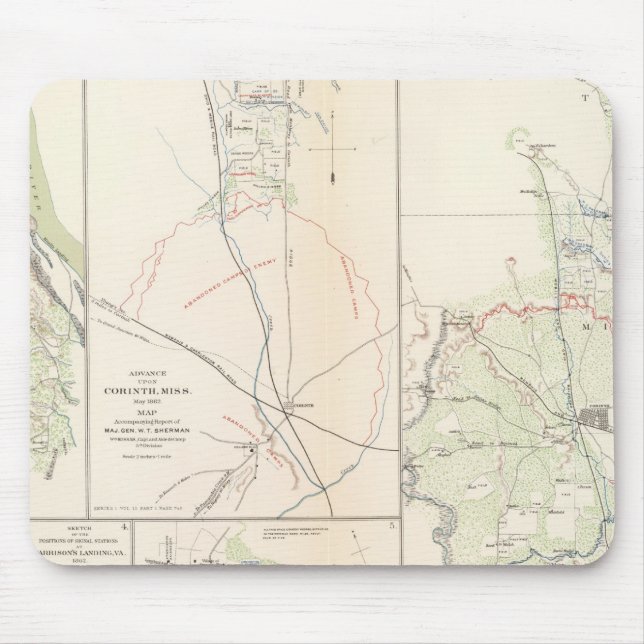 Monterey, TennCorinth, Miss Mouse Mat (Front)