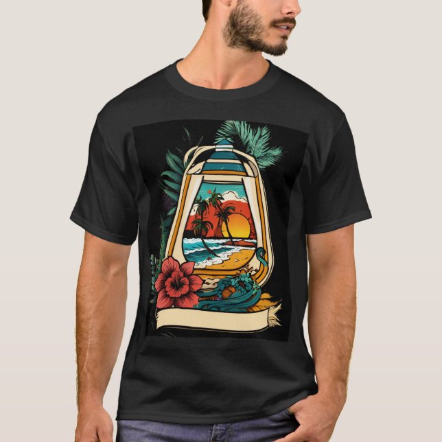 Monterey Tropics: Iconic Tattoo T-Shirt (Front)