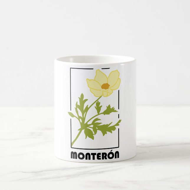 Monteron's flower printed mug (Center)