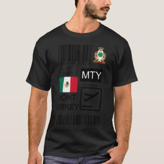 Monterrey International Airport Mariano Escobedo T-Shirt
