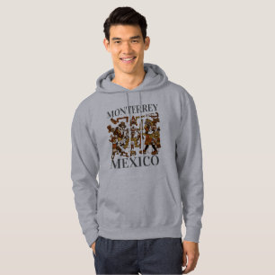 Monterrey Mexico Aztec Design, men's #2 Hoodie