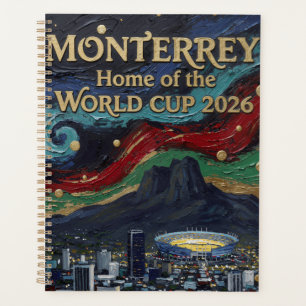 Monterrey Soccer Art 2026 Stadium City Design Planner