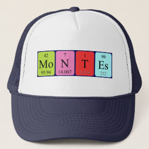 Montes periodic table name hat