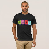 Montes periodic table name shirt (Front Full)