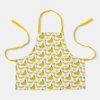 Montessori Banana Food Prep Apron for Kids