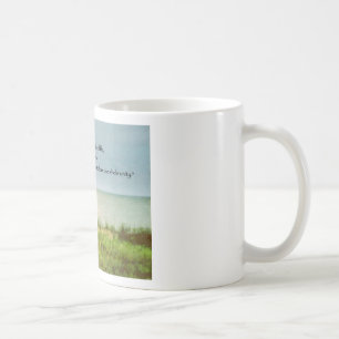 montessori beach scene quote coffee mug