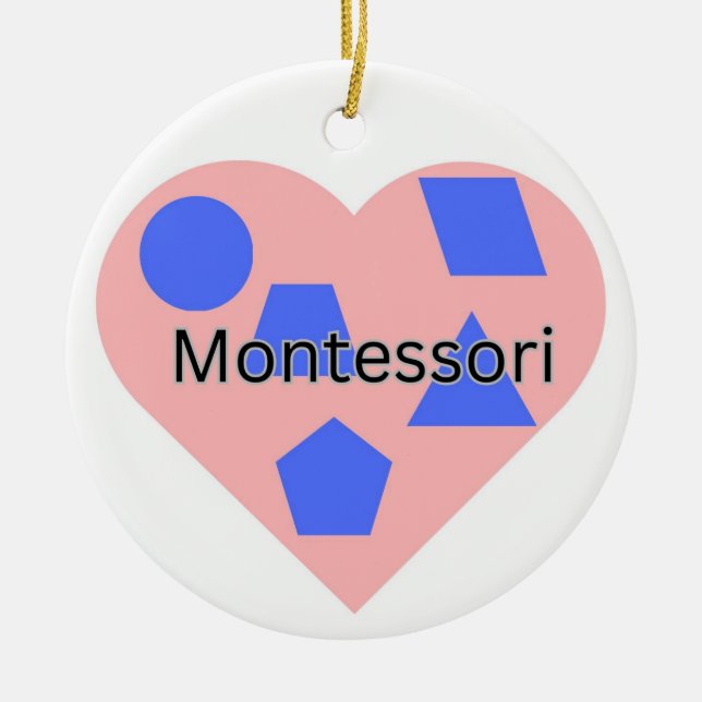 Montessori Ceramic Tree Decoration (Front)