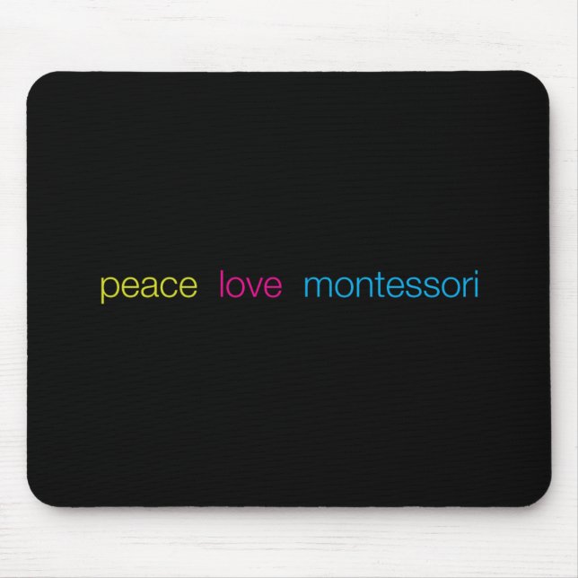 Montessori Mousepad (Front)